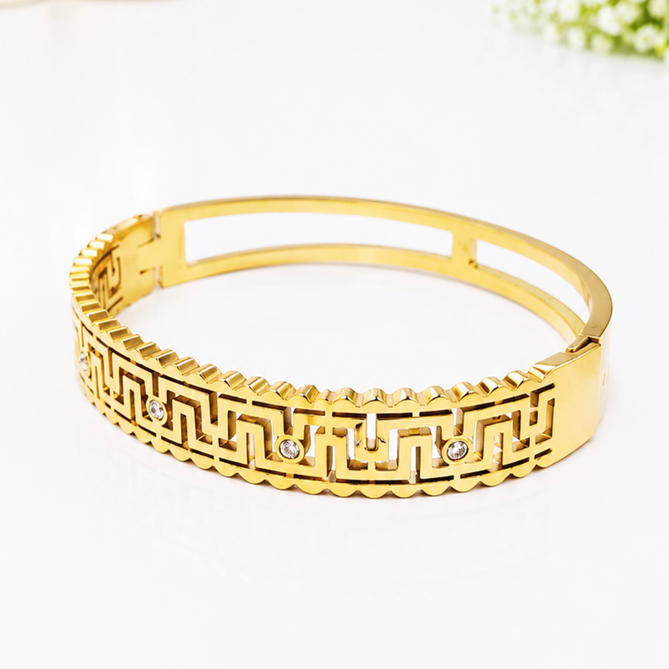 Aurelia Greek Key Bracelet
