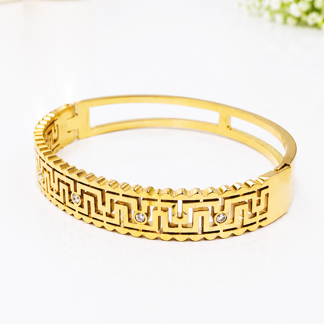 Aurelia Greek Key Bracelet