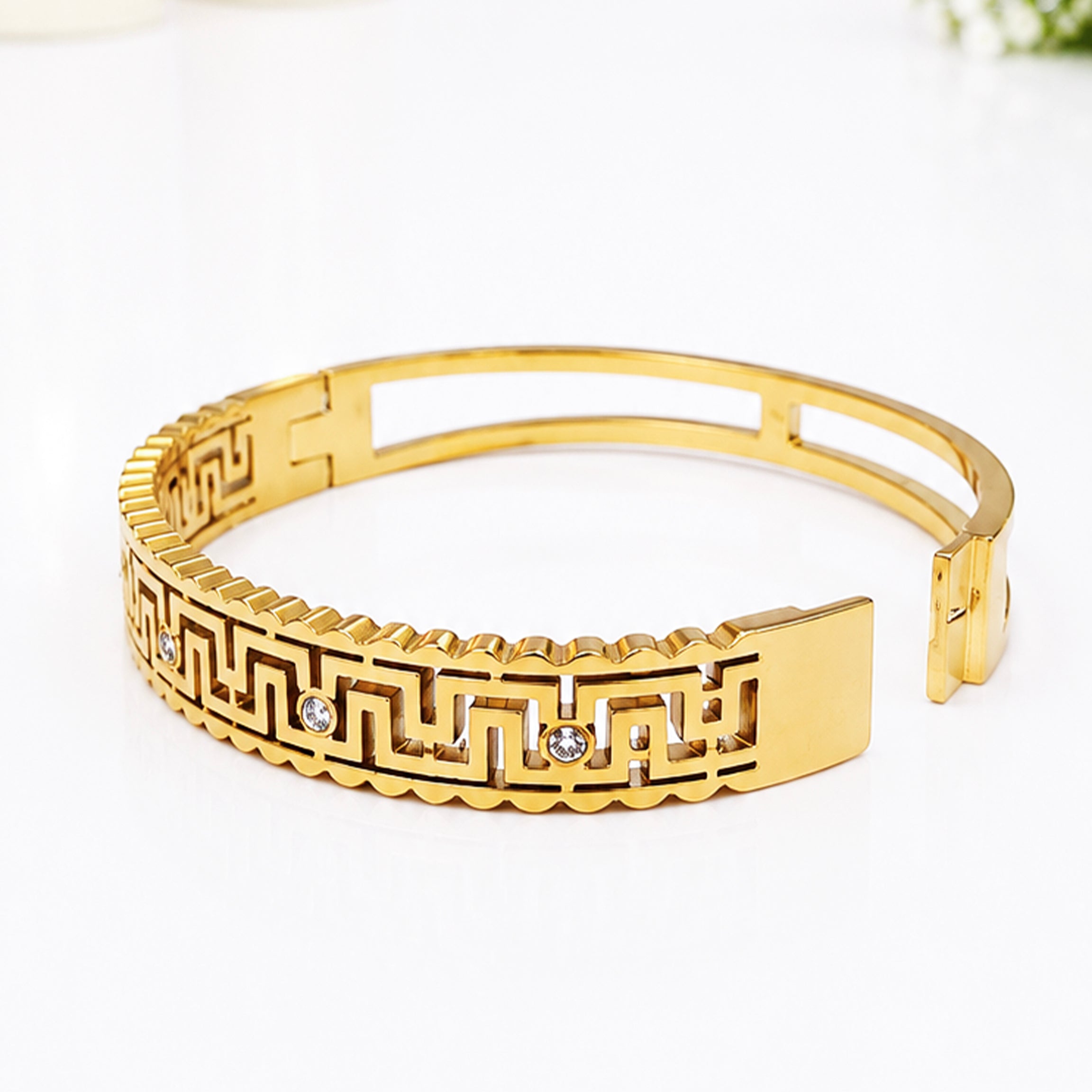 Aurelia Greek Key Bracelet