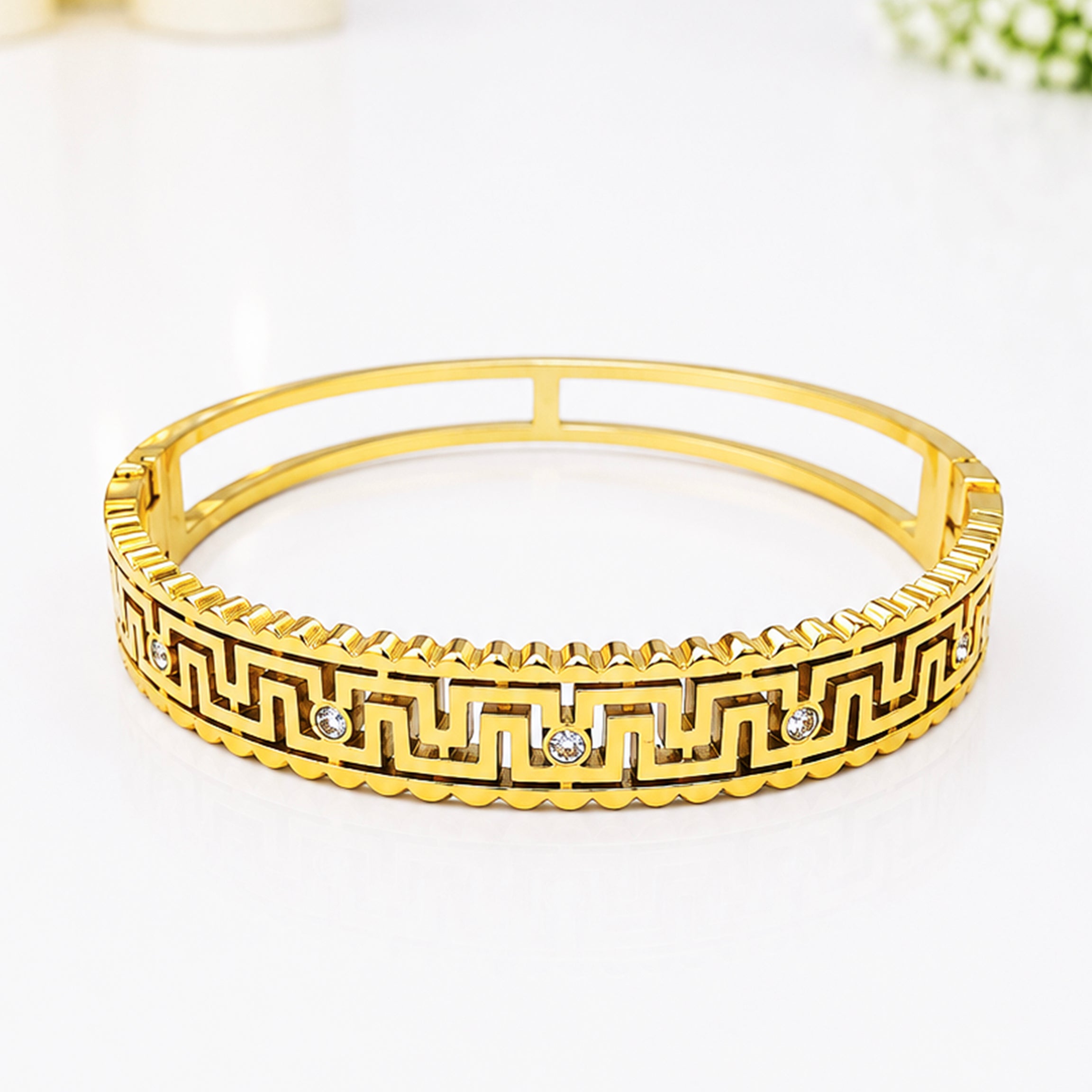 Aurelia Greek Key Bracelet