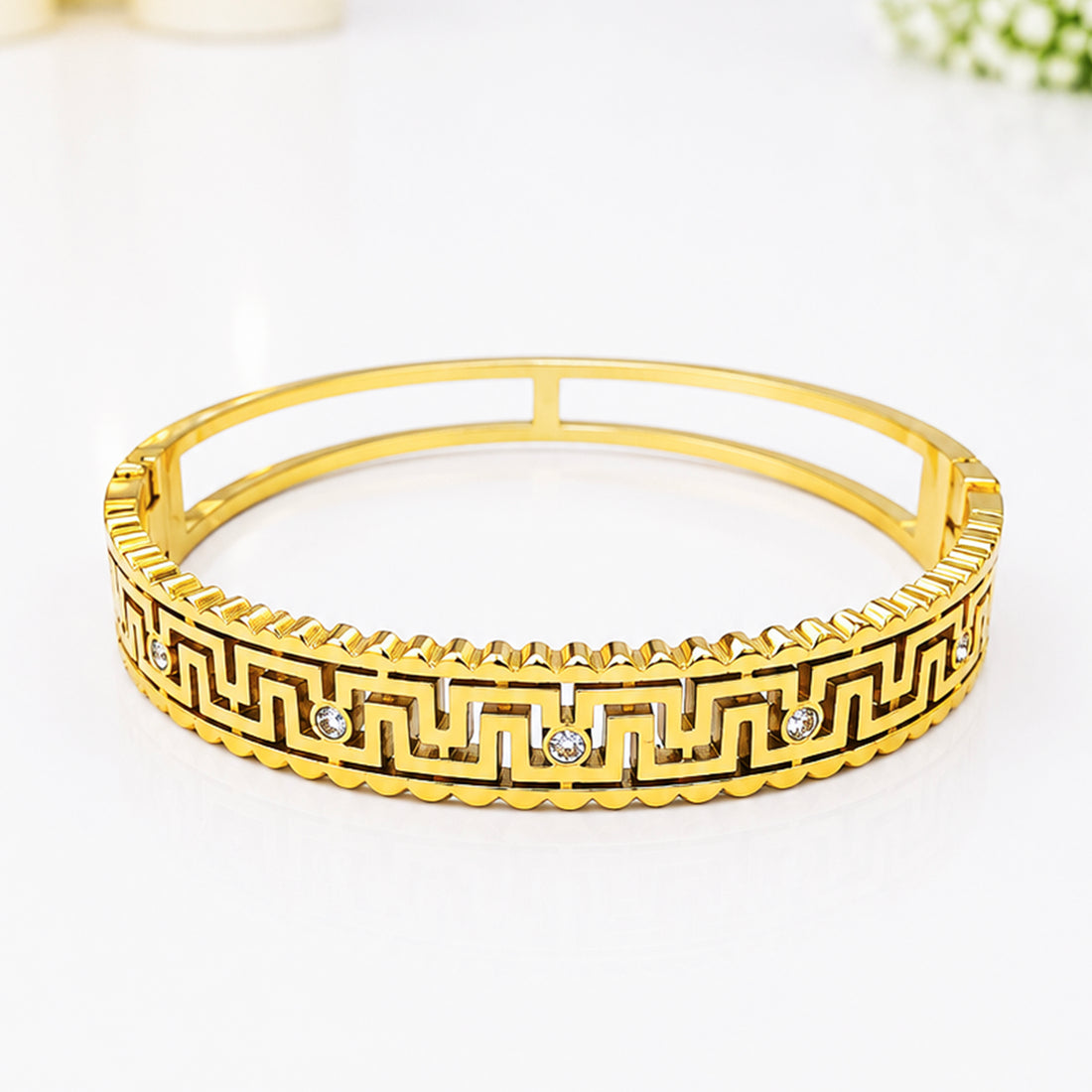 Aurelia Greek Key Bracelet