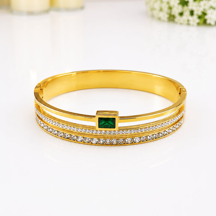 Emerald Royale Crystal Bracelet