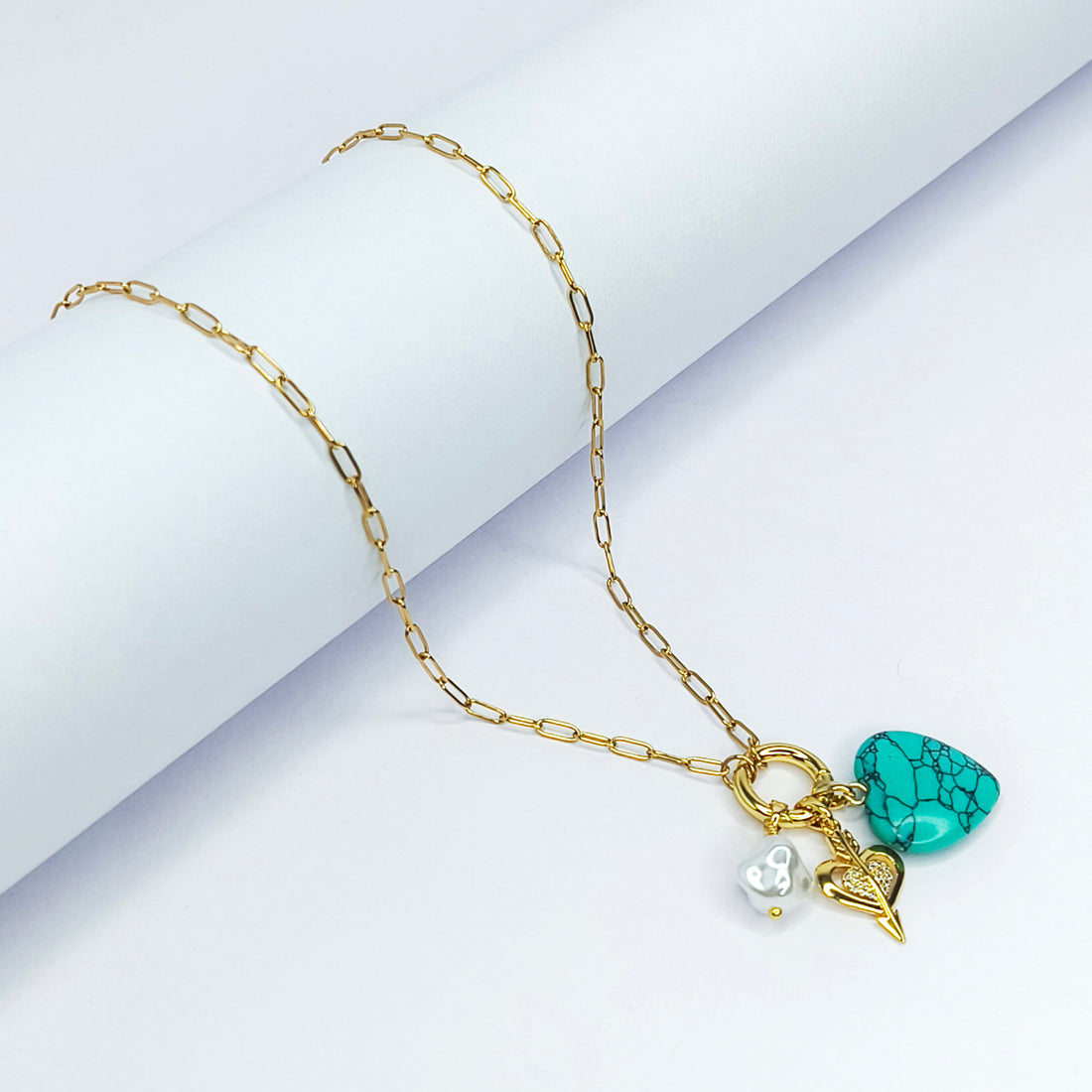 Love Arrow Charm Necklace