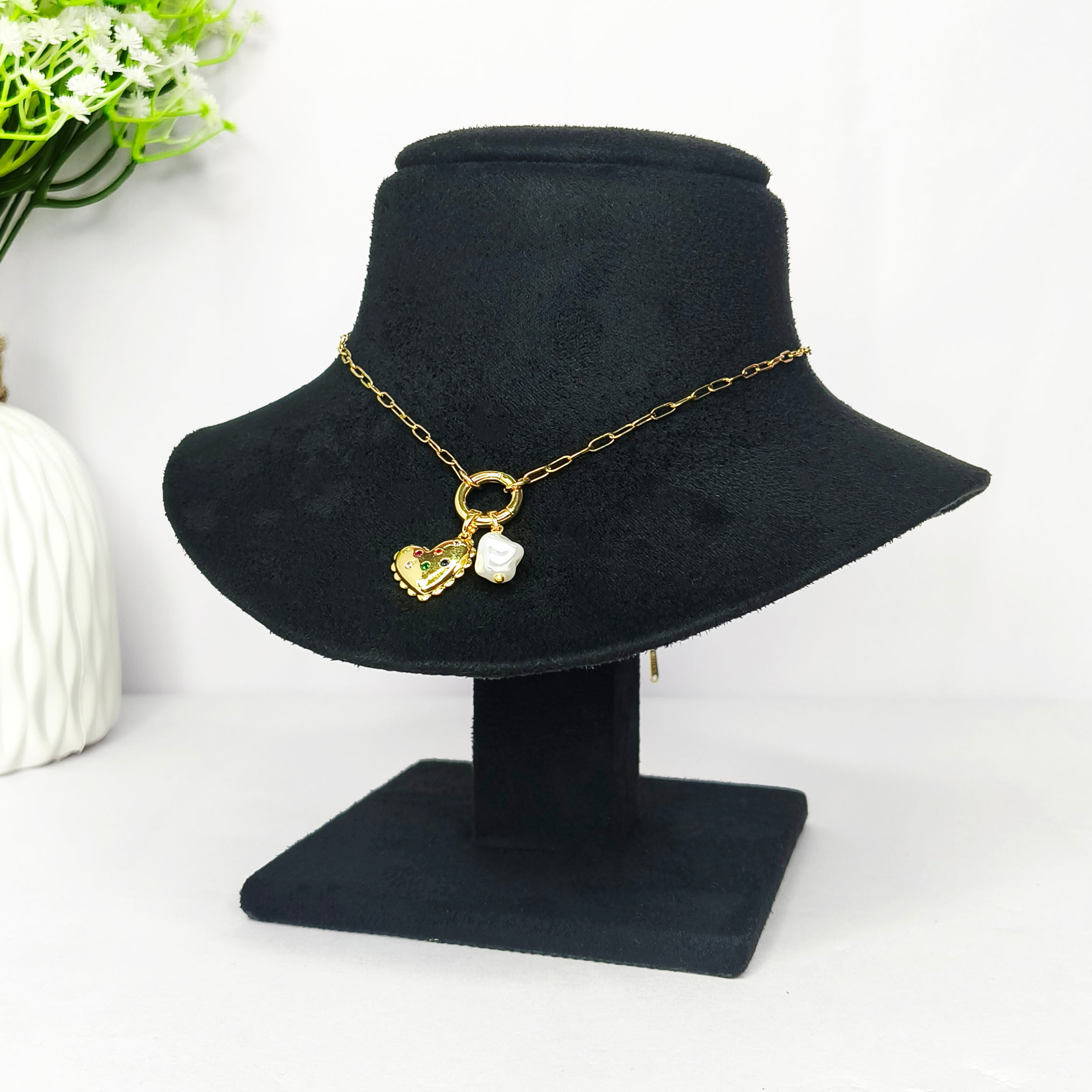 Colorful Love Charm Necklace
