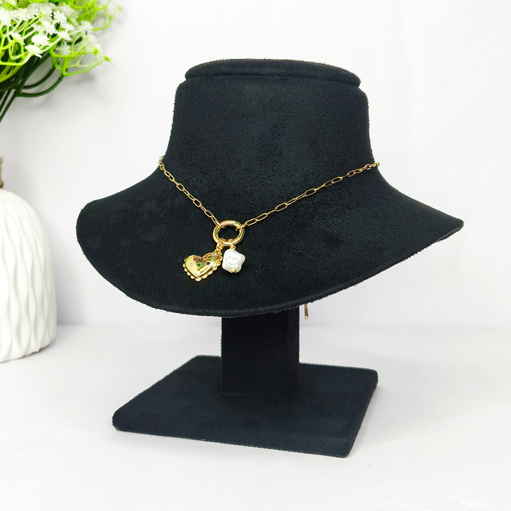 Colorful Love Charm Necklace