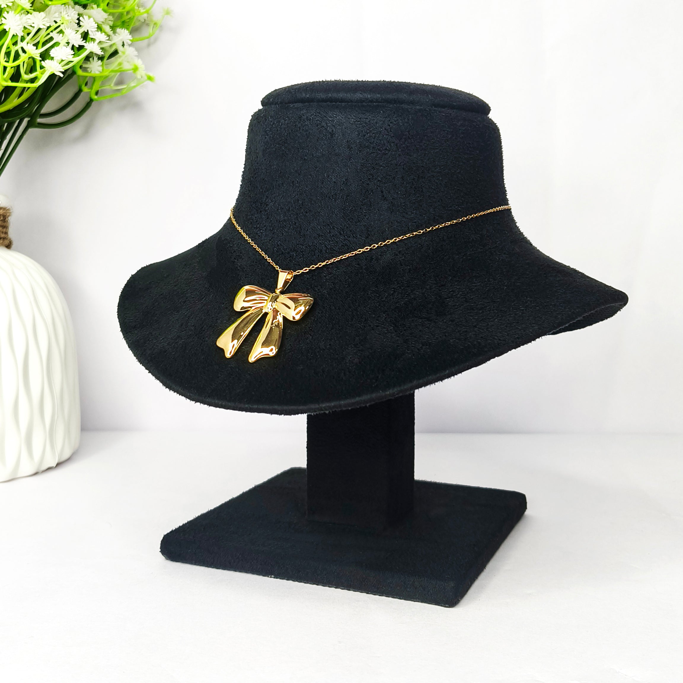 Timeless Bow Charm Necklace