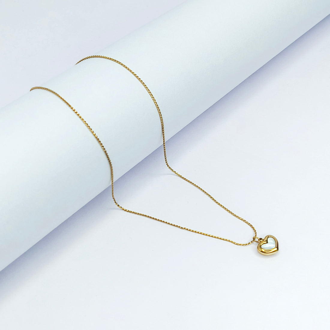 Pearl Muse Heart Necklace