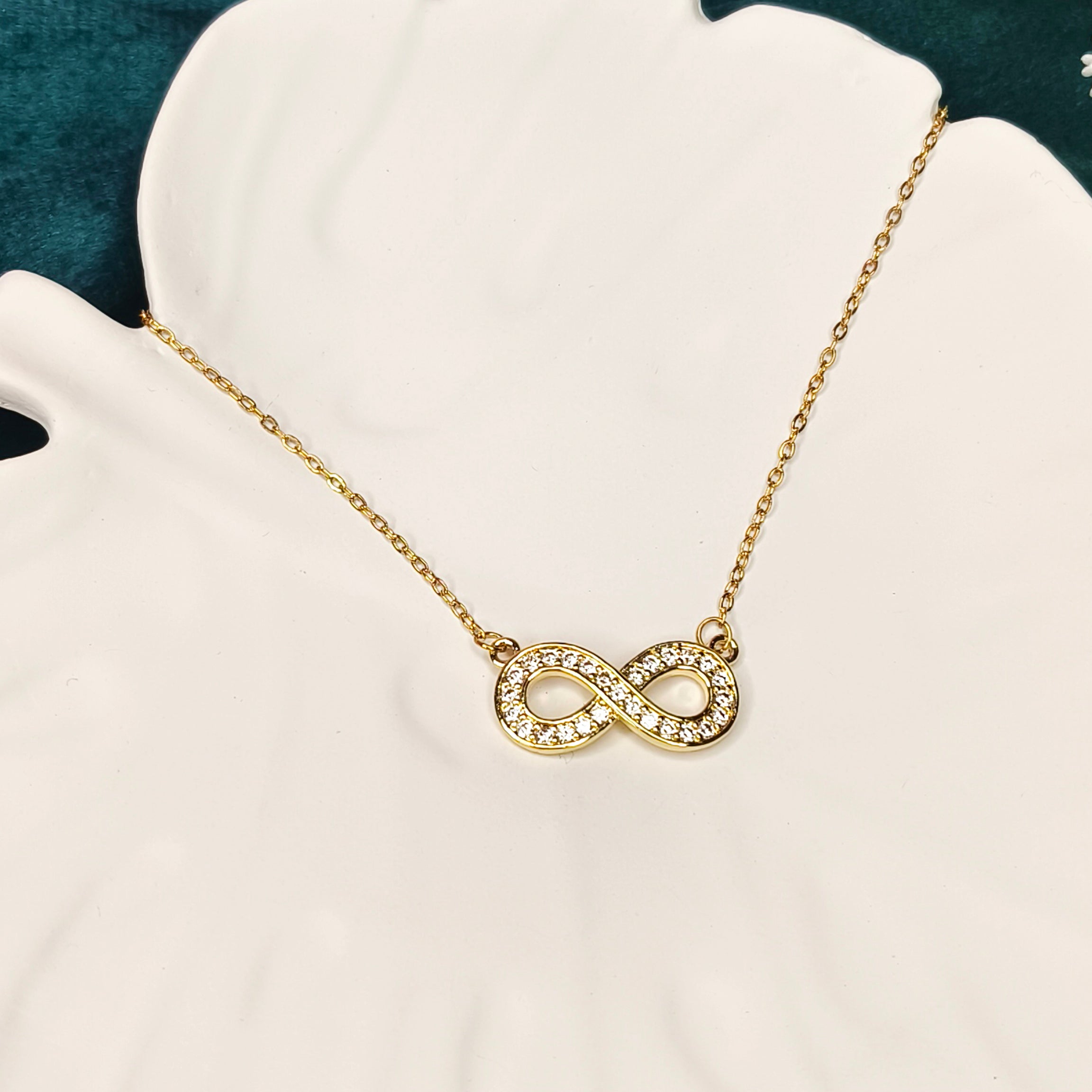 Eternal Infinity Crystal Necklace