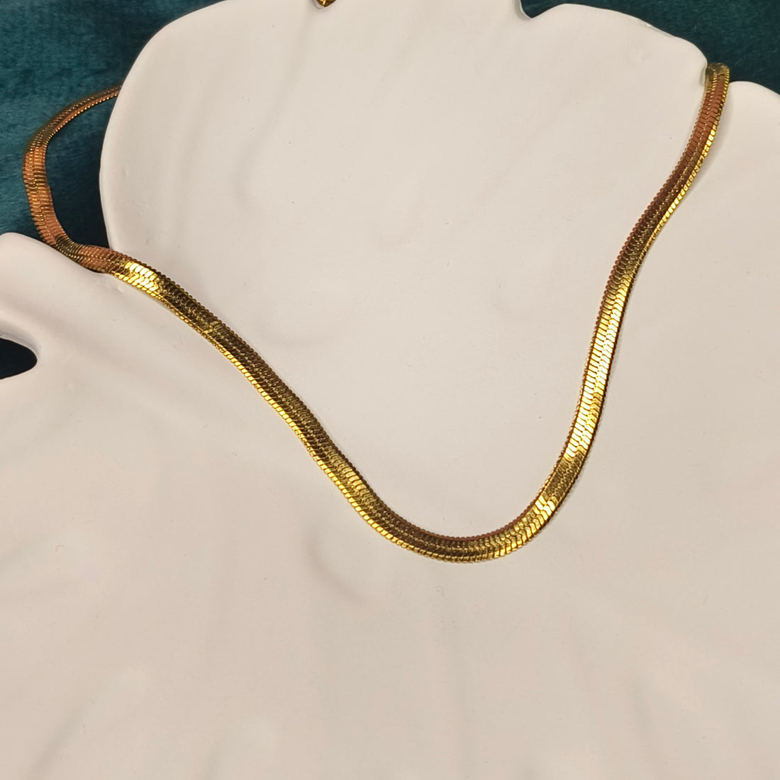 Golden Luxe Snake Chain Necklace