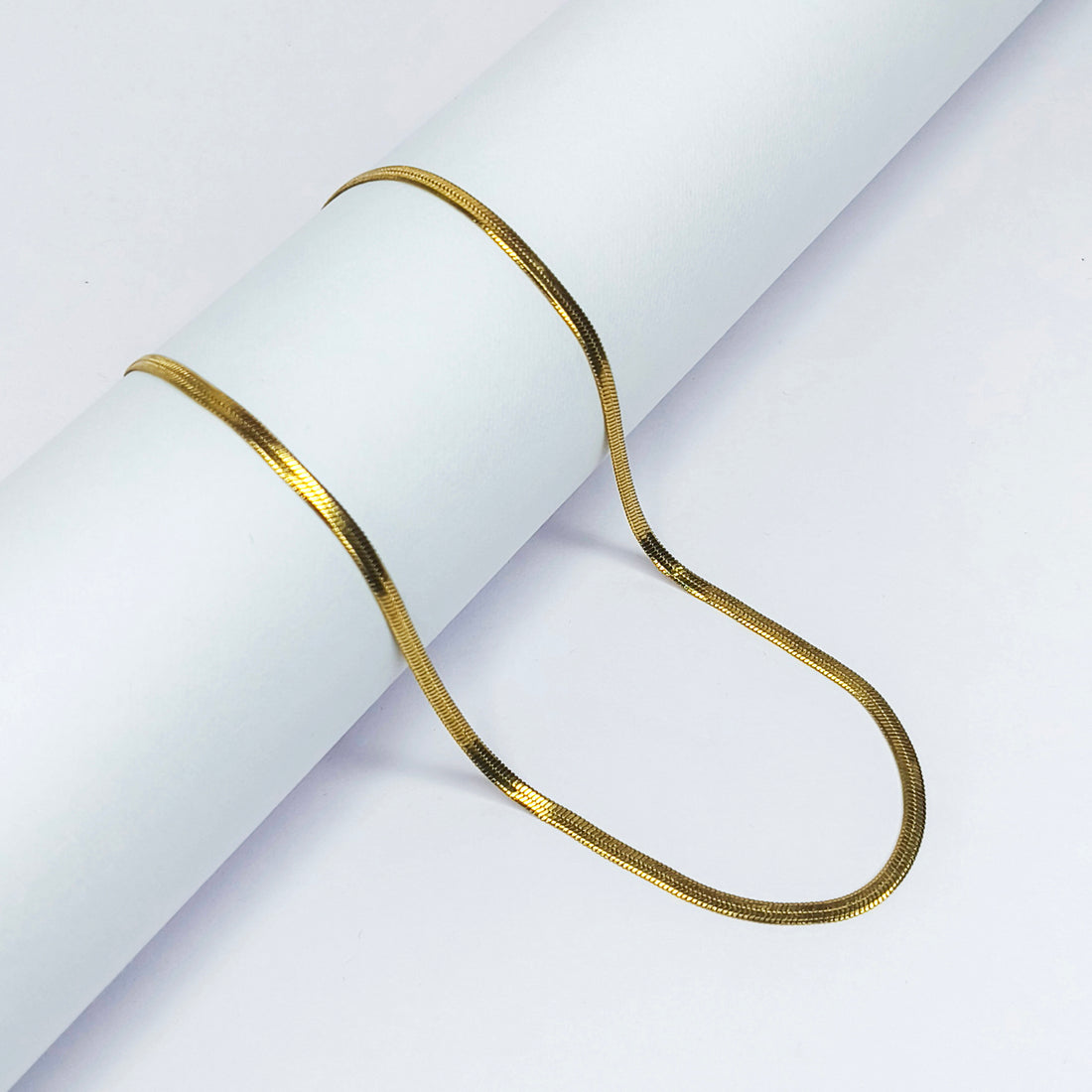 Golden Luxe Snake Chain Necklace