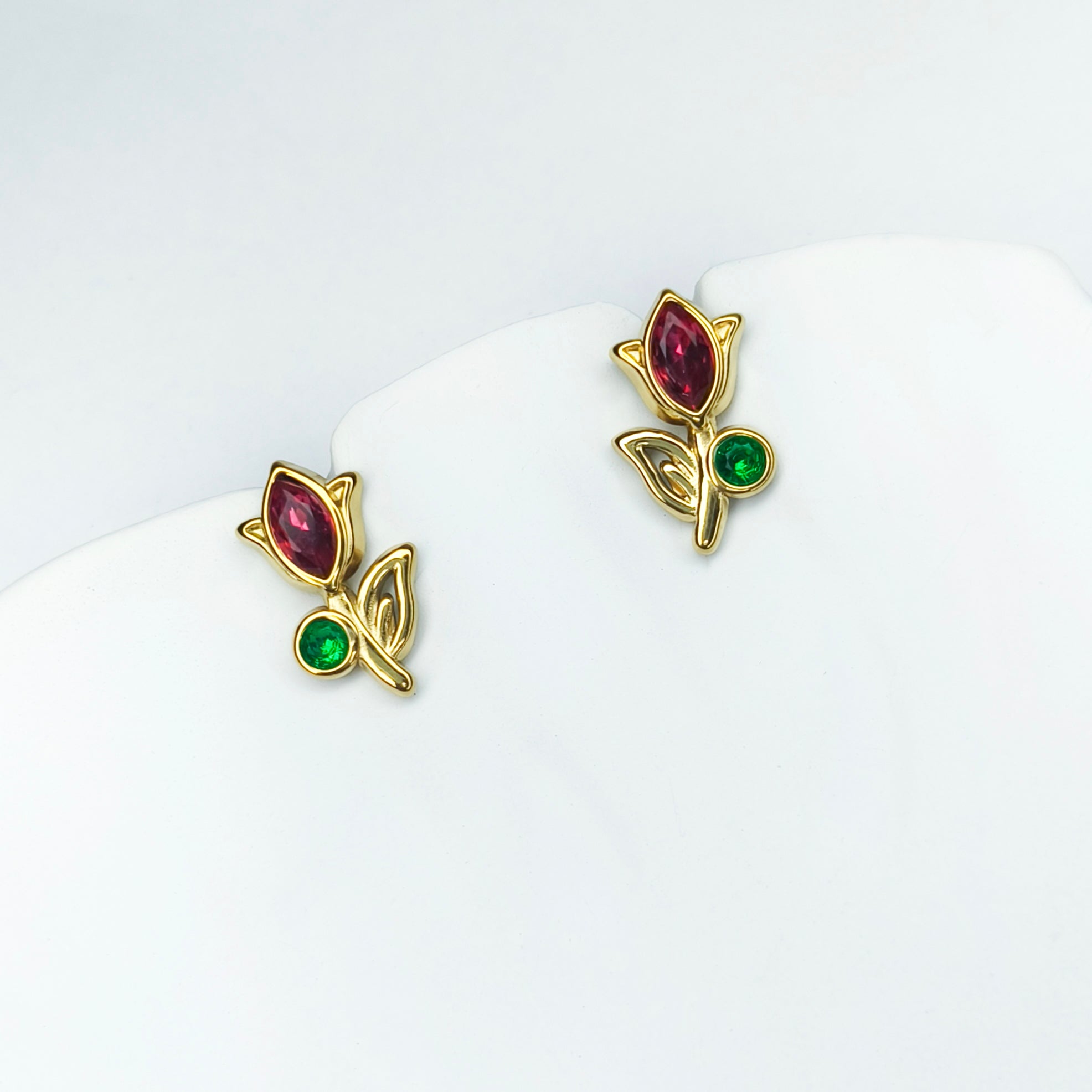 Jewel Tulip Botanical Studs